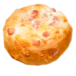 Печушка с сыром и ветчиной